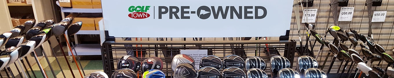 Golf Town Pre-Owned Header